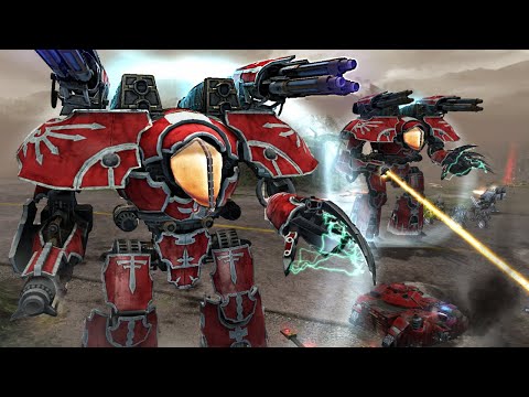 NEW PSI-TITANS & Grey Knights vs Mortarion! - Unification Mod,  Warhammer 40K: Dawn of War Soulstorm