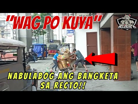 SINUYOD ANG KAHABAAN NG RECTO, MGA VENDOR NAGSIPULASAN | DOUBLE D