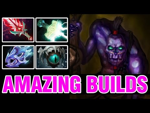 PROBLEMATIC CARRY !! - Amazing Builds 143 - WITCH DOCTOR WITH SKADI, MJOLLNIR  MOON SHARD - - Dota 2