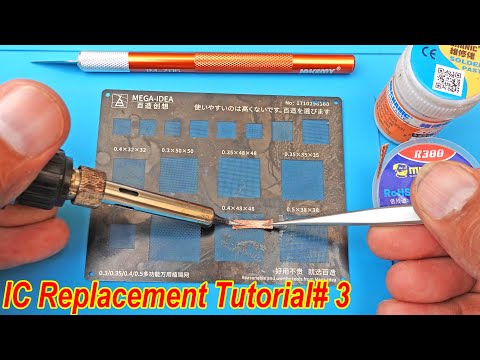 How to Change Mobile Phone IC Smart Phone IC Replacement Tutorial 3