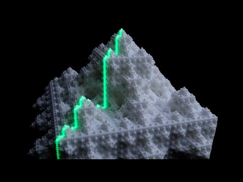 Real-life fractal zoom