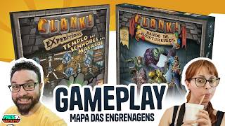 Clank! Templo dos Macacos (Mapa das Engrenagens) + Bando de Aventureiros | Regras e Gameplay