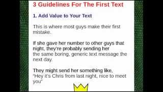 How to Text a Girl For the First Time - Things to Text a Girl You Just Met