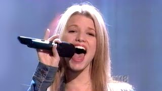 Jessica Simpson - &quot;I Wanna Love You Forever&quot; (From The Donny &amp; Marie Osmond Talk Show - 1999)