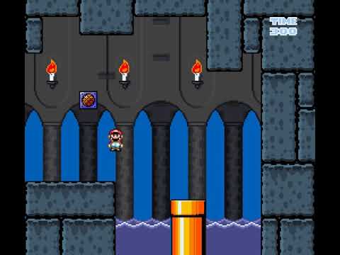 [SMW Hack - Grand Poo World 2] Stage 6B:Yacht Club Castle