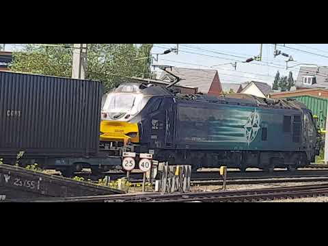 4S44 - DRS88s - 88005 Minerva heading up to Mossend from Daventry