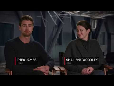 Shailene Woodley & Theo James on DIVERGENT SERIES: ALLEGIANT—Exclusive Interview by Gaia Melikian.