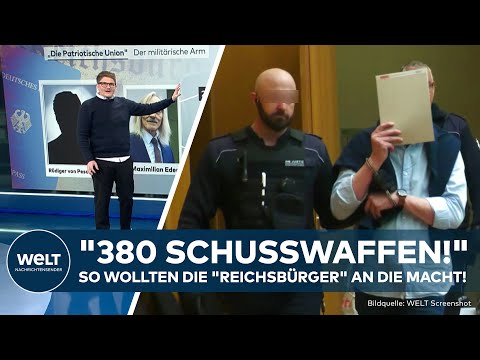 Video Thumbnail: "REICHSBÜRGER"-PROZESS: "Heimatschutzkompanien!" Die Umsturzpläne der Verschwörer!