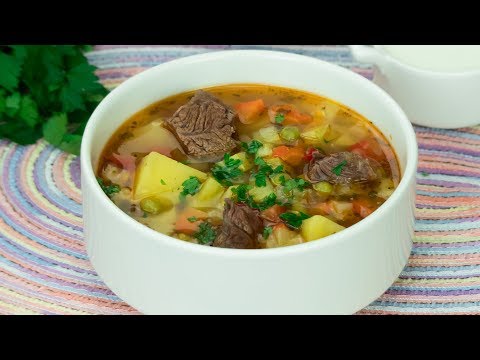 Ciorbă de văcuță cu legume- toți ai casei vor mai cere o porție!