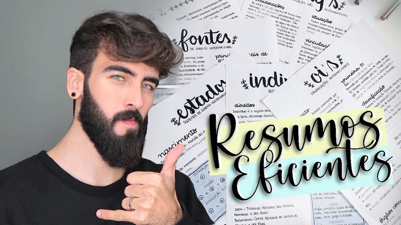 COMO FAZER RESUMOS EFICIENTES
