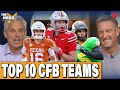 Joel Klatt Ranks TOP 10 College Football Teams Arch Manning A Bust The HERD W Colin Cowherd