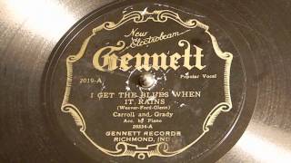 I Get The Blues When It Rains