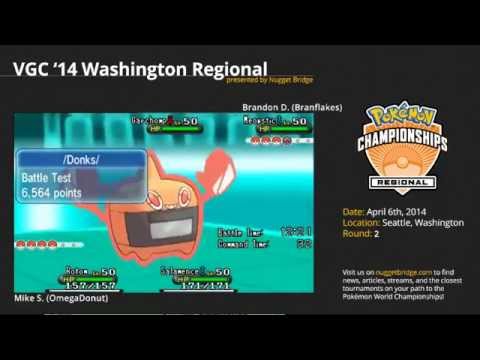 VGC '14 Washington Regional: Mike S. (OmegaDonut) vs Brandon D. (Branflakes)