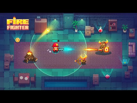 Firefighter: pixel shooter Video