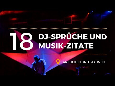 18 DJ-Zitate und Musik-Sprüche, die du kennen solltest, von Axwell, Paul Kalkbrenner bis Kurtis Blow