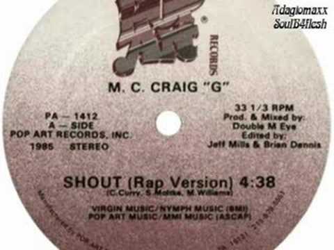 Mc Craig G - Shout  Tears for Fears [ 80's Rap ]