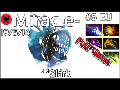 Miracle- [Liquid] plays Slark!!! Dota 2 Full Game 7.22