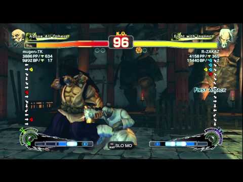 mugen-TK [Gouken] vs. R-ZAKAZ [Gen] | SSF4 Arcade Edition