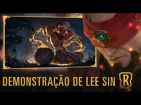 Demonstração de Campeão - Lee Sin | Mecânica de jogo - Legends of Runeterra