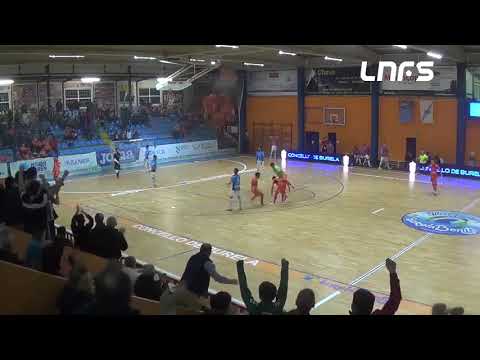 Gol Luisma (4-4) Pescados Rubén Burela - Soliss Talavera. J27, 1Div. LNFS