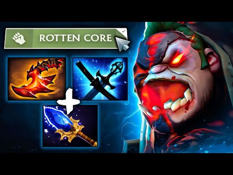 Insane Rampage Pudge 35 Kills Overwhelming Blink + Yasha and Kaya Dota 2