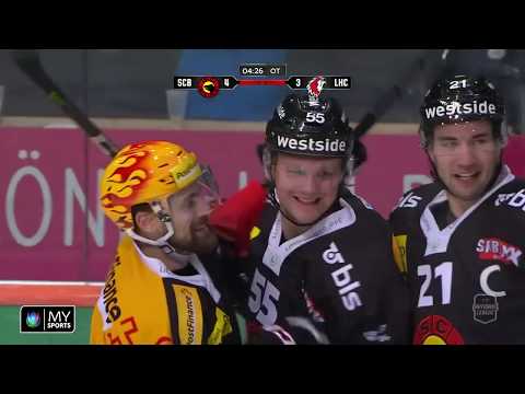 CP Berne - Lausanne HC 4-3 OT (0-1; 1-1; 2-1)