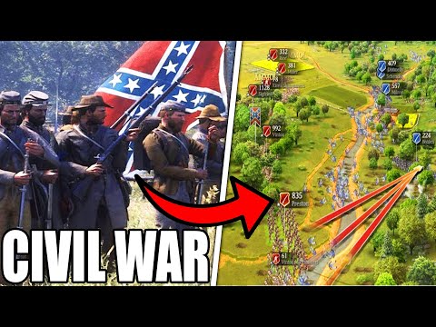 Large-Scale CIVIL WAR Line Battles in Battle Simulator! - Ultimate General: Civil War