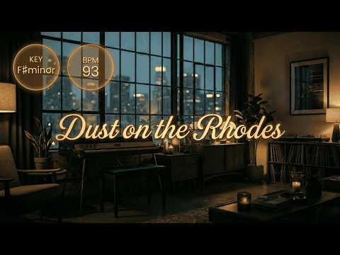 Smooth Neo-Soul Jazz Jam Track｜Clean Guitar Practice (F#m - 93 BPM)