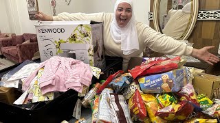 أكبر شنطة هدايا وصلتني من قطر????حققولي حلم حياتي????????????
