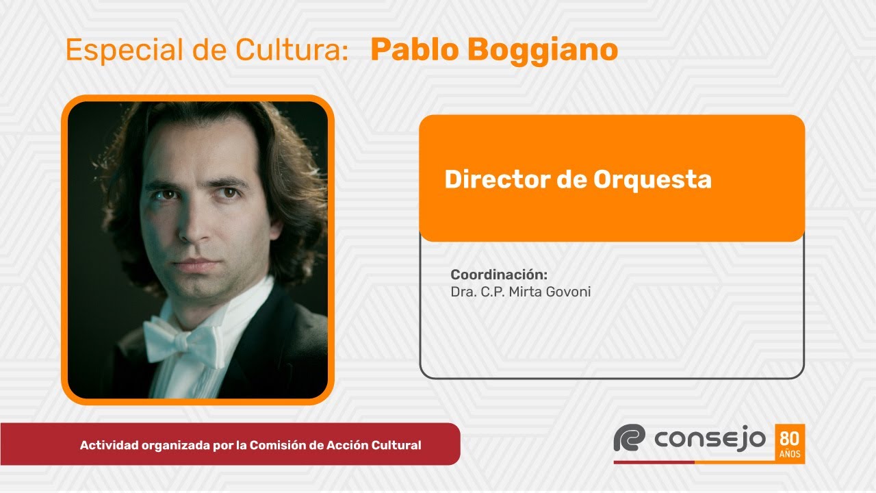 Pablo Boggiano - Director de Orquesta - Especial de Cultura