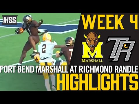 High School Football Highlights: Richmond Randall vs. Fort Bend Marshall Showdown