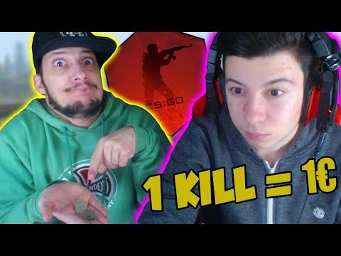 1 KILL = 1€ PARA O IRMÃO!!! (CS:GO BATTLE ROYAL DANGER ZONE)