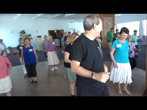 SUAVEMENTE BESAME Line Dance Dimitar Mitko Petrov   2018 Bulgaria Folk Dance Festival Tour