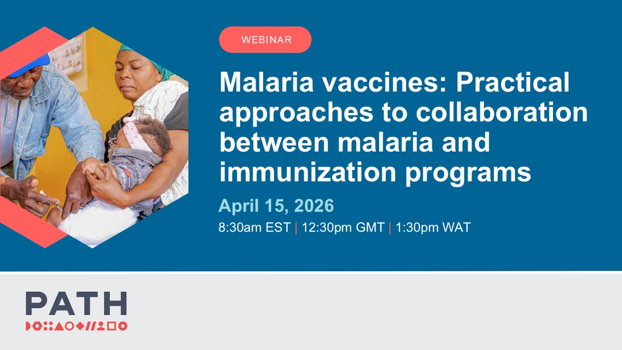 Malaria vaccines: Practical approaches to collaboration between malaria and immunization programs