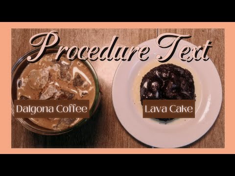 PROCEDURE TEXT ∣∣ Food & Beverage🍮🥤