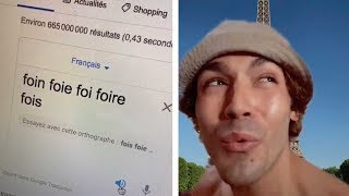 Guy Pokes Fun At French Language