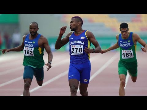 MEDALLA DE ORO PARA COLOMBIA - Anthony Zambrano - ATLETISMO MASCULINO 400 METROS - PANAMERICANOS