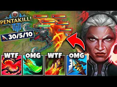 When Zwag goes absolute GOD MODE on Ambessa mid (PENTAKILL, 30 KILLS)