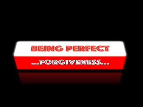 Real Time Faith Lesson 1 - Being Perfect