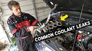 MOST COMMON COOLANT LEAK LEAKS FORD 3.5 V6 FORD EDGE TAURUS FLEX FUSION LINCOLN MKX MKZ
