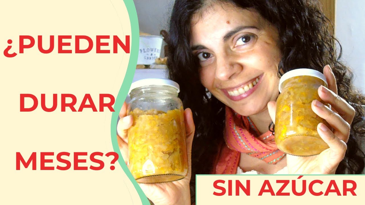 Cómo CONSERVAR MERMELADA SIN AZÚCAR POR MESES (más RECETA de mermelada)