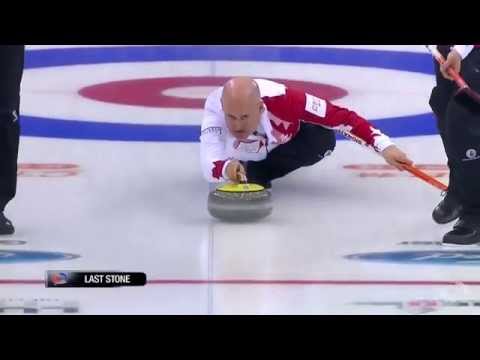 CURLING: CAN-SWE World Men's Chp 2014 PO Semi - HIGHLIGHTS