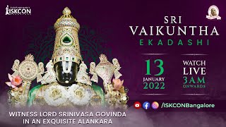Vishesha Arati – Sri Vaikuntha Ekadashi 2022 Invite | ISKCON Bangalore