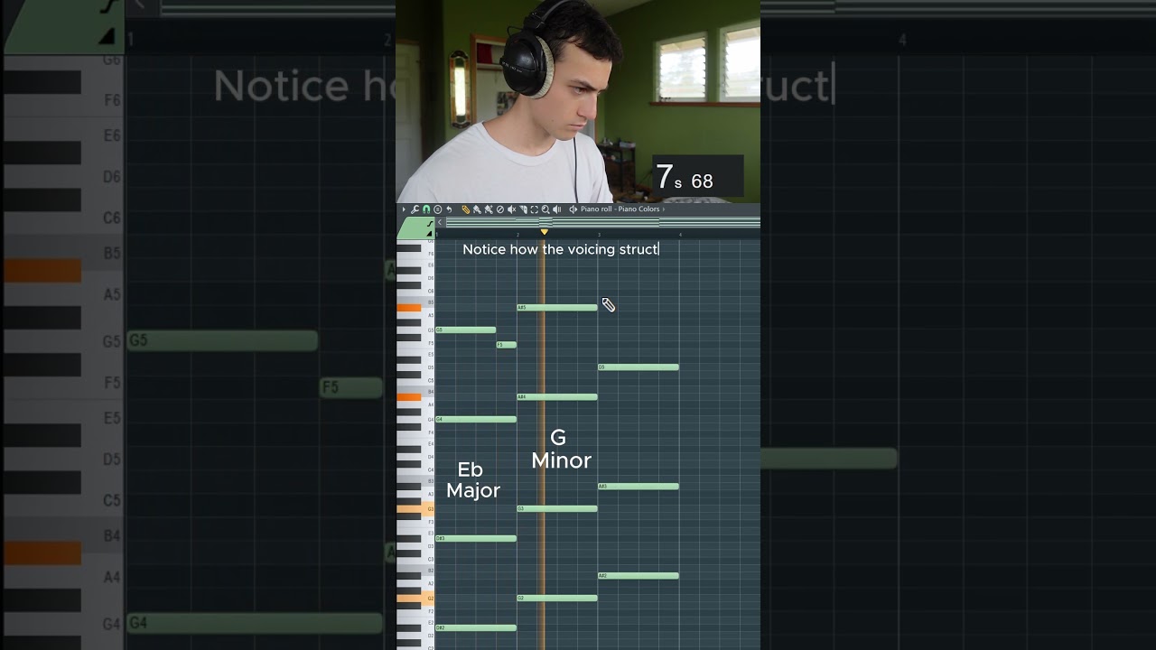 How to Write Cinematic Piano Chords in 12.3 Seconds