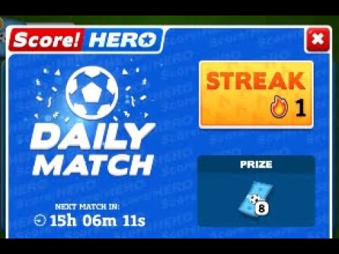 1/100 Streak - Score! Hero 2022 - Germany Vs. England