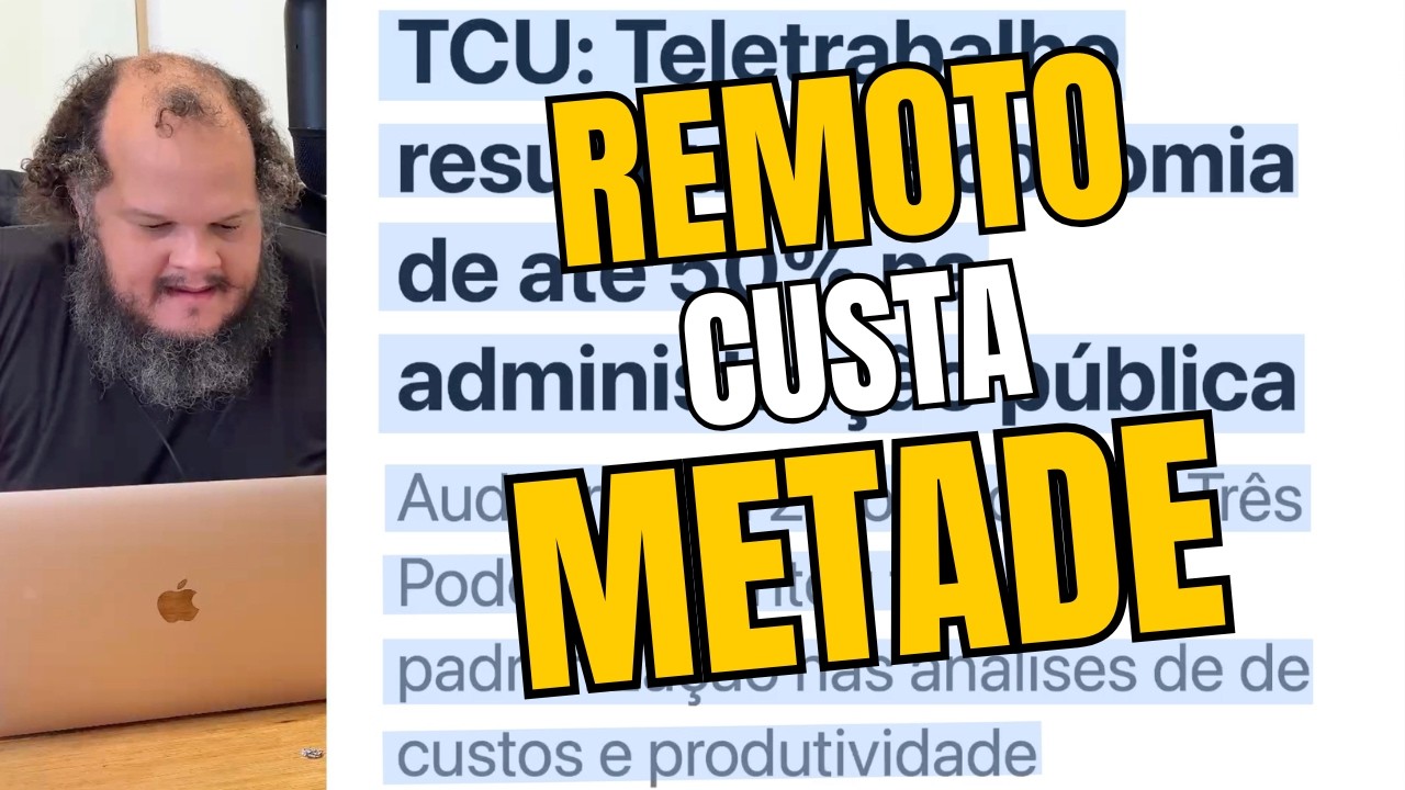 TRABALHO REMOTO É 50% MAIS BARATO