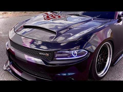 INSTALLING A CARBON FIBER DEMON HOOD 🤩😈