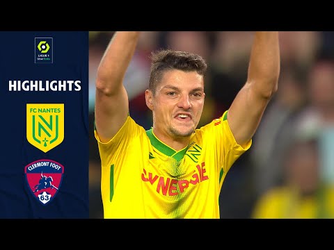 FC Nantes Atlantique 2-1 Clermont Foot Auvergne Cl...