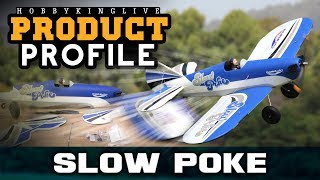 Durafly SlowPoke 1200mm (47.2 pollici) PNF (Schema Rosso)