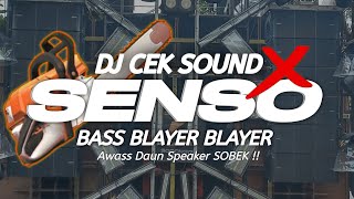 Download lagu DJ CEK SOUND FULL BASS TERBARU| DJ BATTLE SENSO VERSI BLAYER GANAS  mp3
